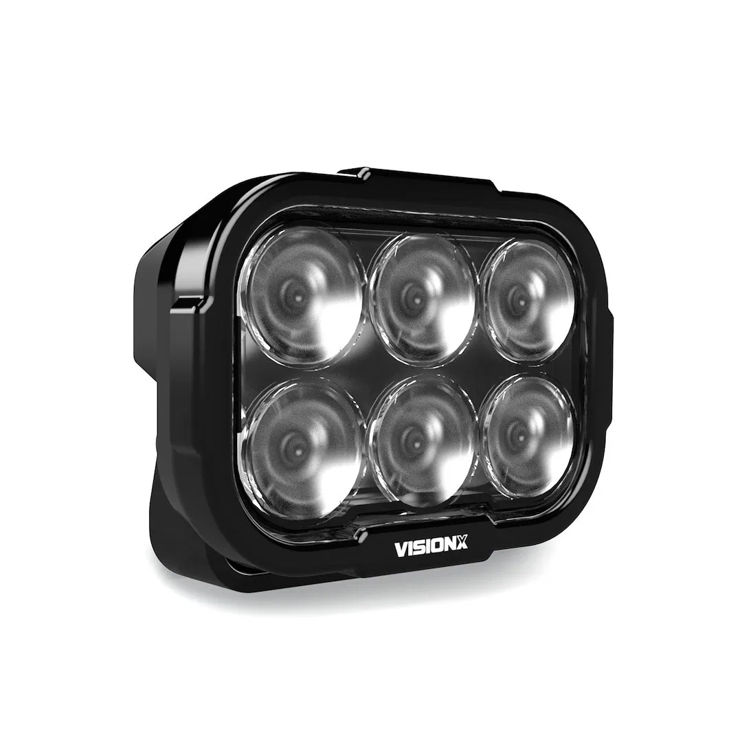 DURA2-WL660 – VISION X Work Light, Cree XPL2 HD 8 Watt Wide Flood Beam 4-1/2 Inch Length x 3 Inch Width Rectangular B...